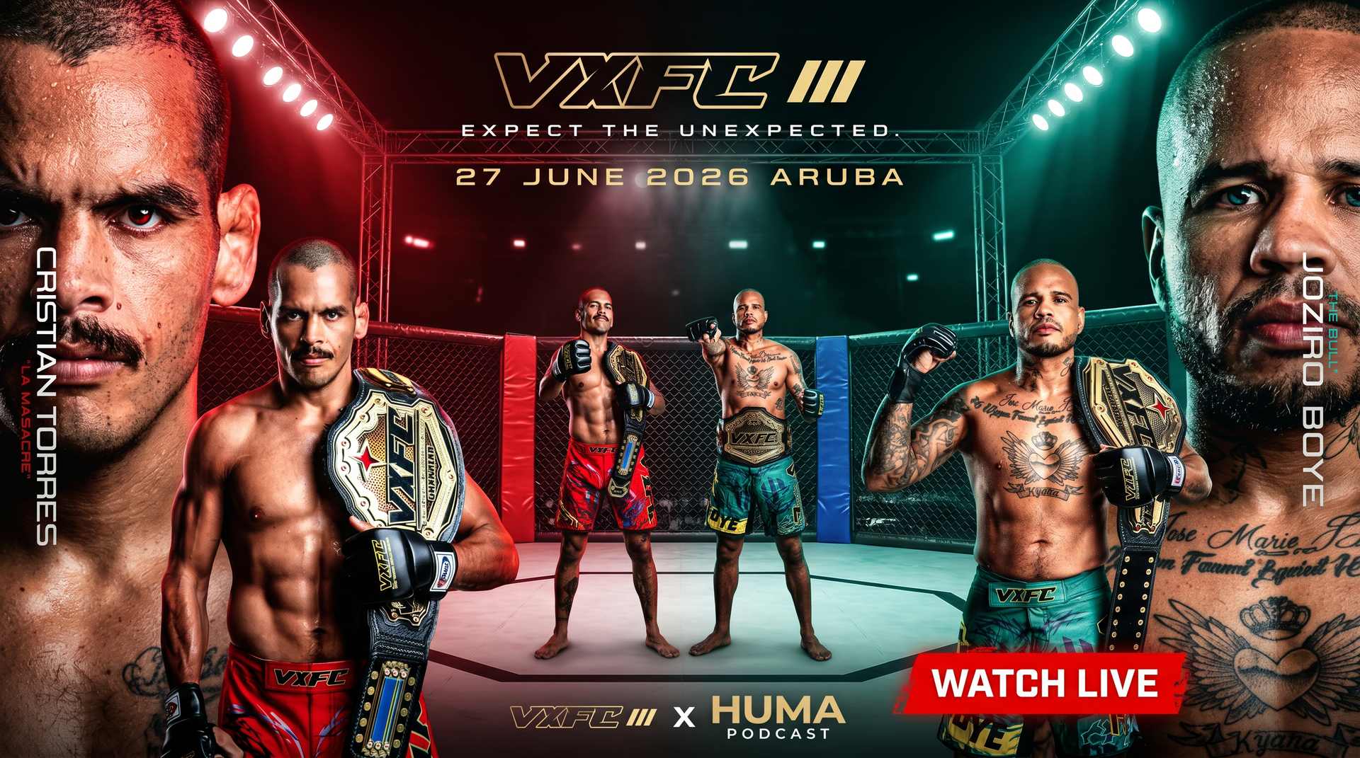 VXFC III LIVE — Watch on Huma Podcast
